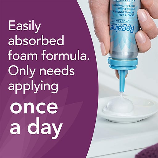 REGAINE® FOAM 5% WOMEN | EN | 4 MESI BOX - 2 FLACONI | EXTRA STRENGTH