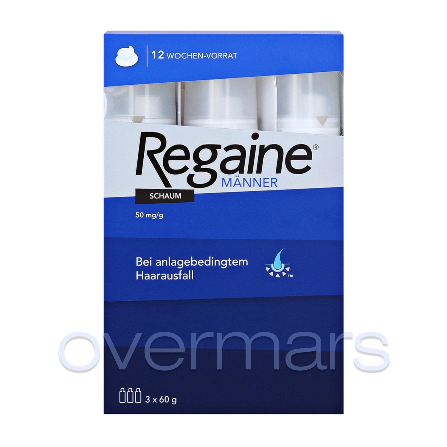 regaine foam de box front