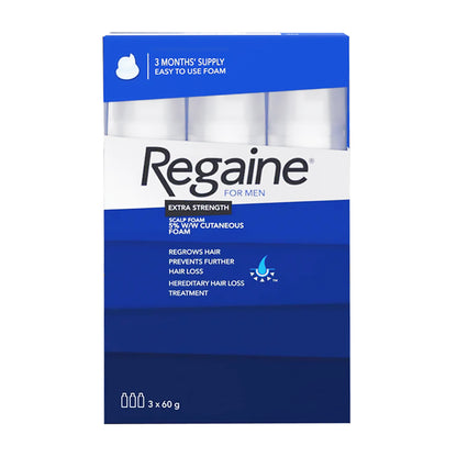 REGAINE® FOAM 5% | EN | 3 MESI BOX | EXTRA STRENGTH